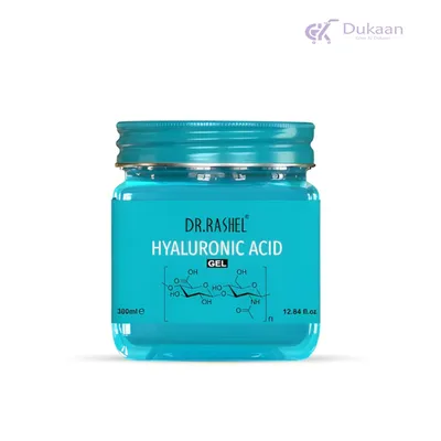 DR.RASHEL Non-Sticky Hyaluronic Gel Revitalise Skin Youth Nourishing, Hydrating & Elasticity Daily Face Moisturizer For All Skin Types - 380 ML